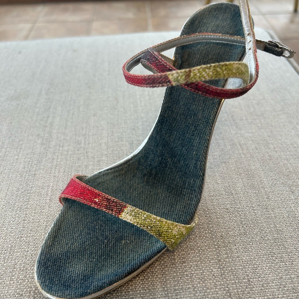 Multicolor Strappy Women's Sandal